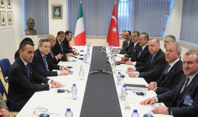 Cumhurbaşkanı Erdoğan'ın NATO Zirvesi'ndeki diplomasi temasları