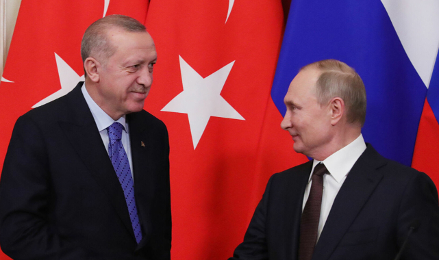 Cumhurbaşkanı Erdoğan, Putin ile görüştü