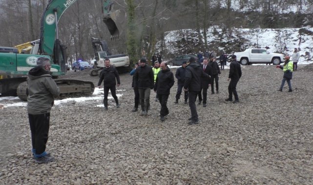 Cumhurbaşkanı Erdoğan'ın açılışını yapacağı yeraltı barajında son düzenlemeler yapılıyor