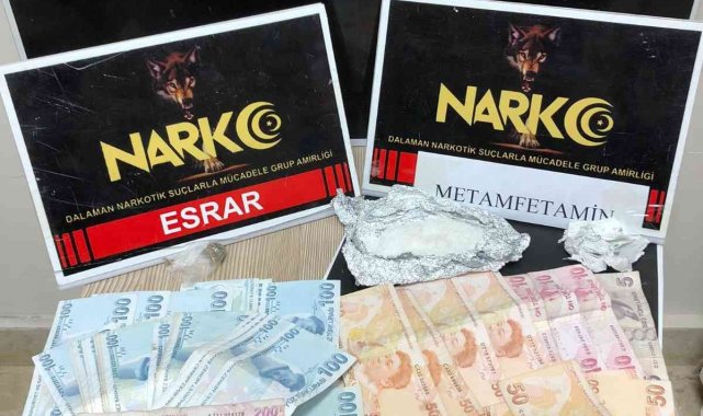 Dalaman&#039;da uyuşturucu operasyonunda 1 kişi tutuklandı