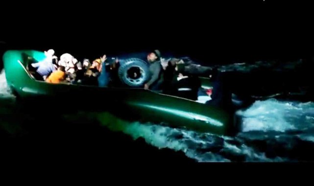 Datça'da 35 düzensiz göçmen yakalandı