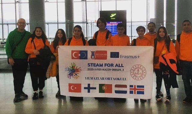 Datçalı öğrenciler, Portekiz&#039;de Erasmus etkinliğine katıldı