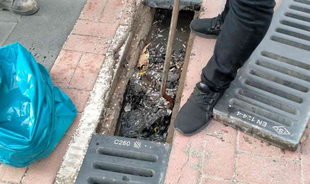 DİSKİ, yağmur suyu ızgaralarında detaylı temizlik çalışması yaptı