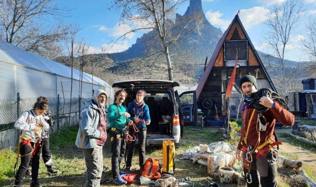 Doğa tutkunları her şarta hazır olmak için eğitiliyor