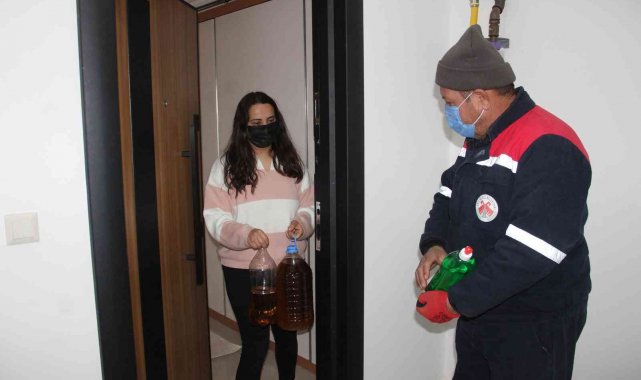 Döşemealtı Belediyesi bitkisel atık yağ toplama kampanyası başlattı