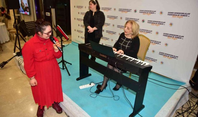 Down Sendromu Farkındalık Günü'nde hünerlerini sergilediler