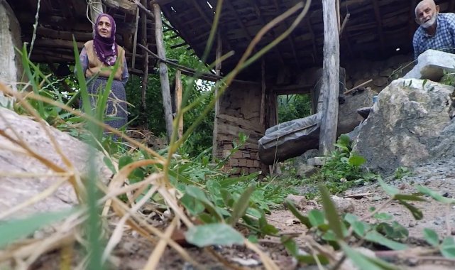 Dronla olan imtihanları, yaşlı çiftten geriye anı olarak kaldı