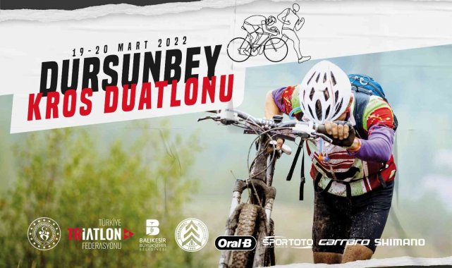 Dursunbey&#039;de kros duatlon heyecanı başlıyor