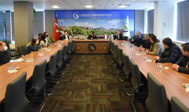 Düzce Üniversitesi aktarlarla bir araya geldi