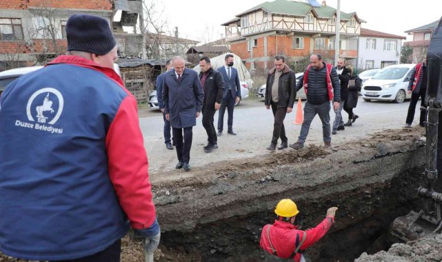Düzce'nin su sorununu çözüyoruz