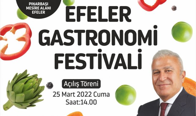 Efeler'de Gastronomi Festivali başlıyor