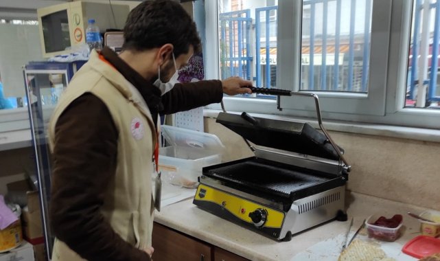 Efeler'deki okul ve yurt kantinleri denetlendi