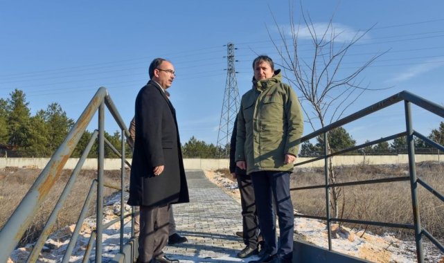 Eğitim ve Araştırma Hastanesi yolu kampüse açıldı