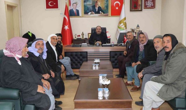 Ekinci muhtar ve vatandaşları dinledi