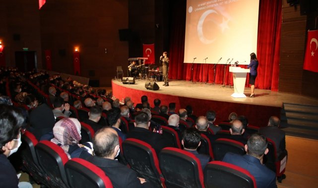 Elazığ'da Çanakkale Zaferi'nin 107. yıl dönümünde şehitler anıldı