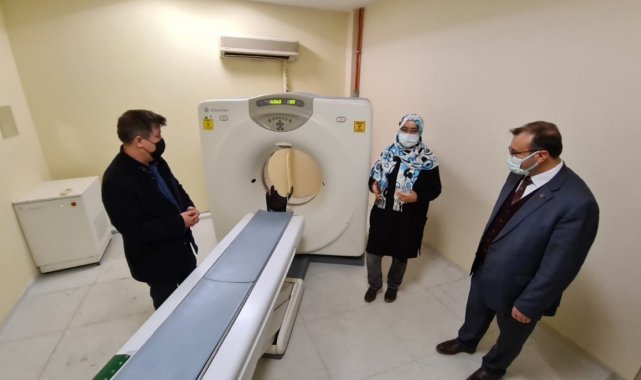 Emet Dr. Fazıl Doğan Devlet Hastanesi'ne yeni bilgisayarlı tomografi cihazı