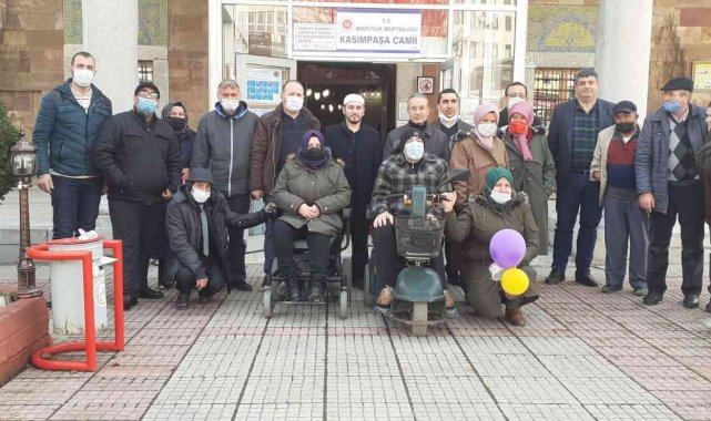 Engelli bireyler camide buluştu
