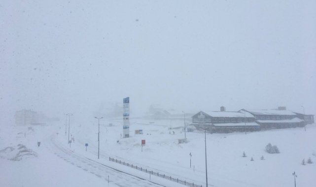 Erciyes yolu ulaşıma kapandı