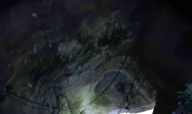 Erdek&#039; te kuyuya düşen keçiyi itfaiye kurtardı