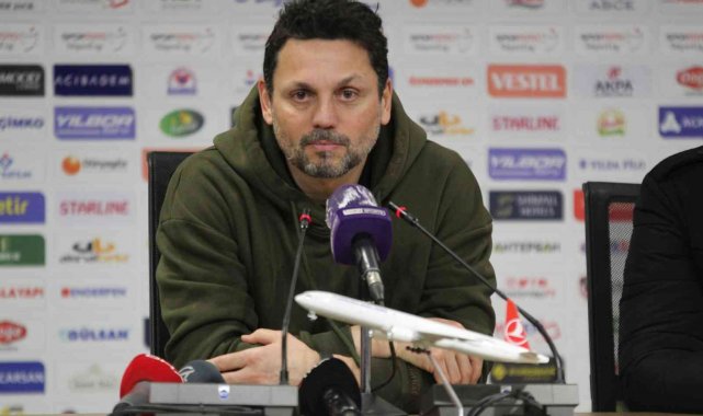 Erol Bulut: "Bugün iki puan kaybettiğimizi düşünüyorum"