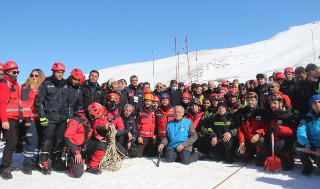 Erzincan AFAD &quot;2022 Kış Tatbikatına&quot; katılım sağladı