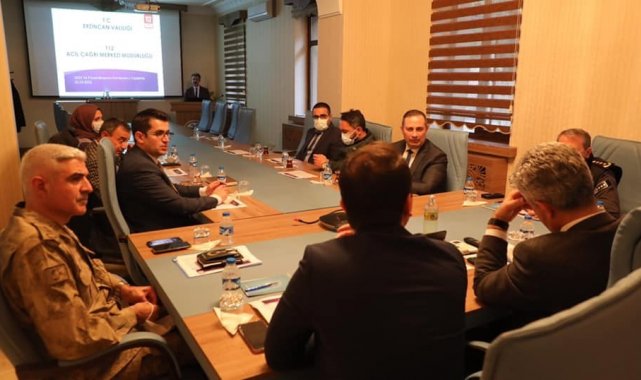 Erzincan'da 112 Acil Çağrı Hizmetlerine 2021 yılı içerisinde toplam 307 bin 476 adet çağrı geldi