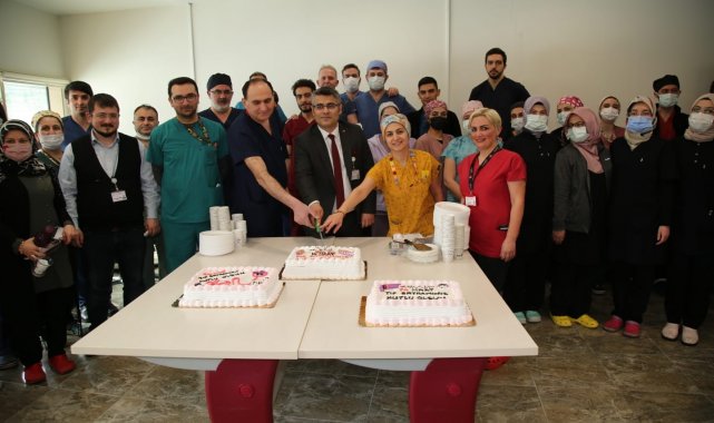 Erzurum Şehir Hastanesinde 14 Mart Tıp Bayramı kutlandı