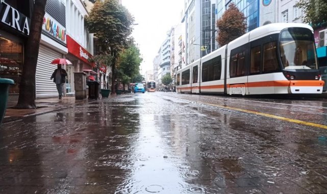Eskişehir'de aralıklı sağanak yağış bekleniyor