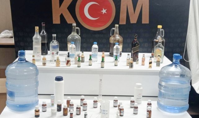 Eskişehir'de kaçak alkol operasyonu