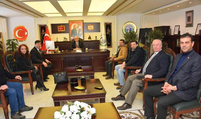 Esnaf ve Sanatkârlar Odası'ndan Başkan Bakkalcıoğlu'na ziyaret