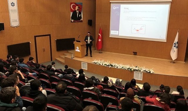 ETÜ'de girişimcilik semineri verildi