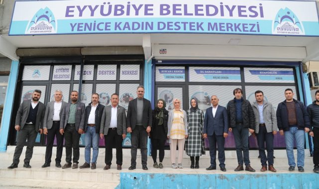 Eyyübiye&#039;ye yeni bir kadın destek merkezi kuruluyor