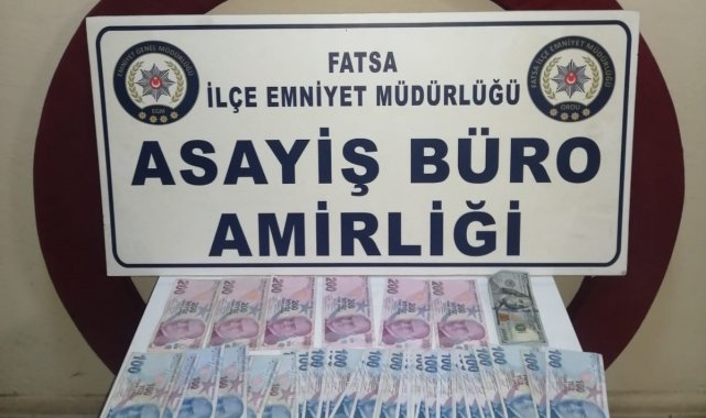 Fatsa&#039;da kumar oynayan kişilere suçüstü
