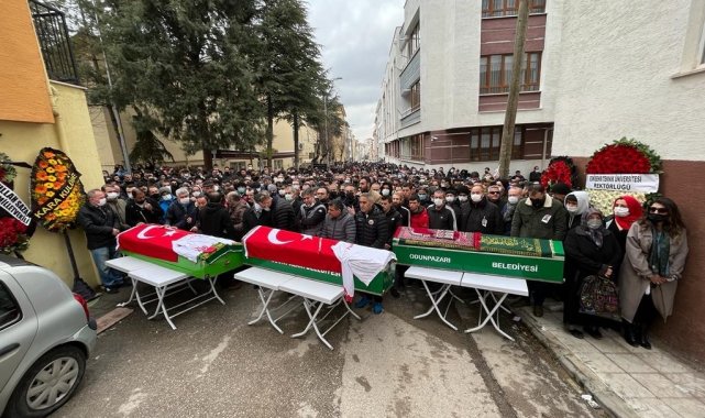 Feci kazada hayatını kaybedenler gözyaşlarıyla toprağa verildi