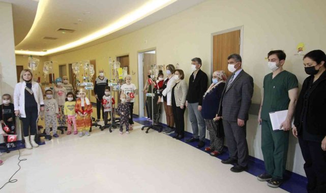 GAÜN Hastanesi'nde İstiklal Marşı'nın kabulü etkinliği düzenlendi