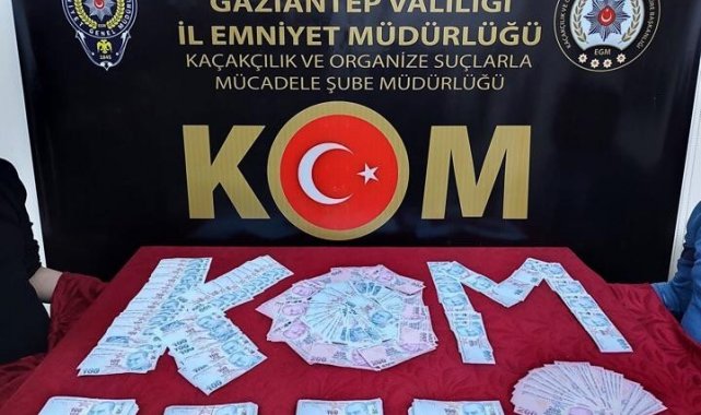 Gaziantep&#039;te 981 adet sahte 100 ve 200 liralık banknotlar ele geçirildi
