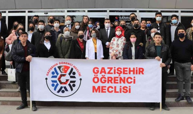 Gazişehir Öğrenci Meclisi'nden SANKO Üniversitesi'ne ziyaret