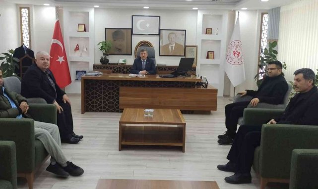 Genel Başkan Kıymaz'dan Kaplan'a ziyaret