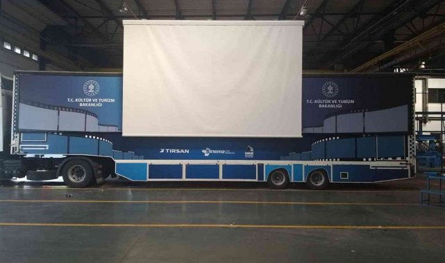 Gezen sinema tırı Düzce'ye gelecek