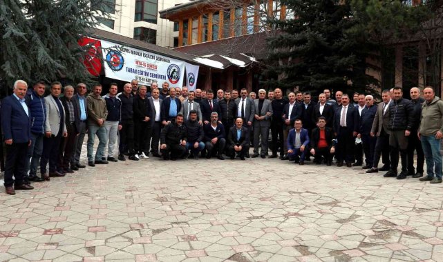 GMİS MTA-İŞ Şubesi taban eğitim semineri yapıldı