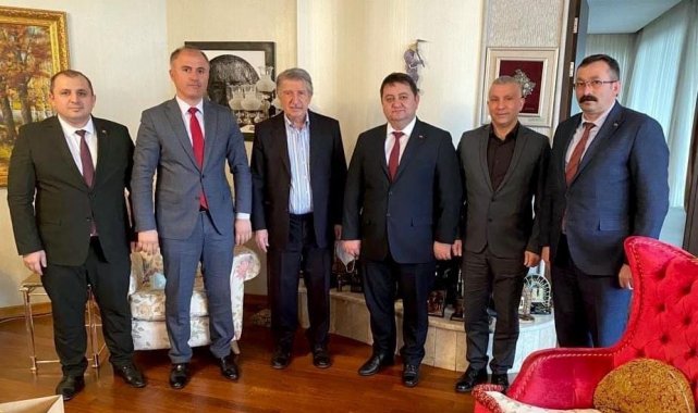 GMİS yönetimi Köksal Toptan&#039;ı ziyaret etti