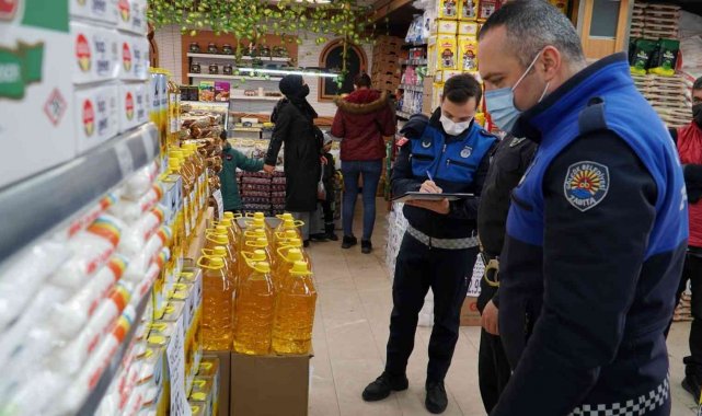 Gölcük'te fahiş fiyat ve stokçuluğa yönelik denetimler yapıldı