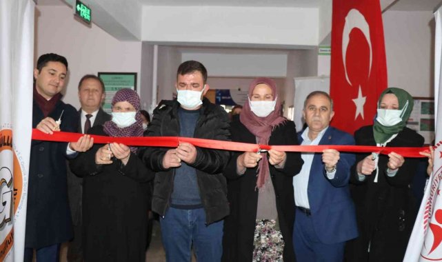 Gördesli şehidin adı kütüphaneye verildi