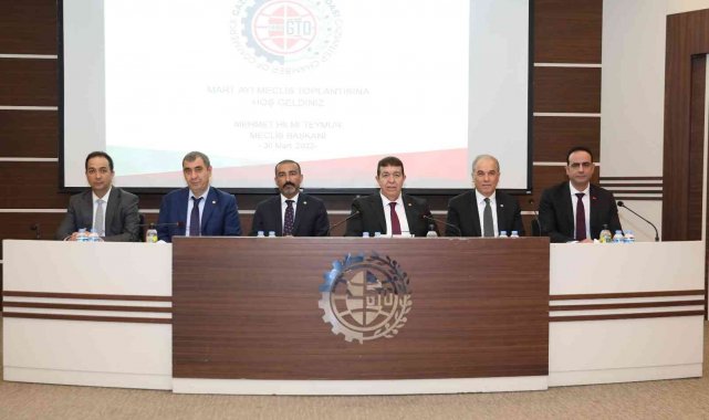 GTO Mart ayı meclis toplantısı yapıldı