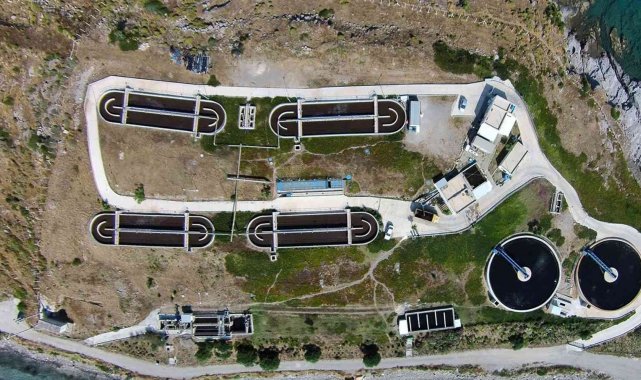 Gümbet ve Gümüşlük arıtma tesislerinin yapımı hızla ilerliyor