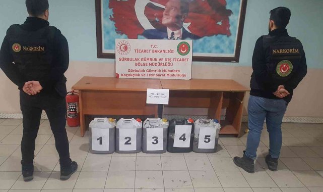 Gürbulak Gümrük Kapısı'nda uyuşturucu operasyonu