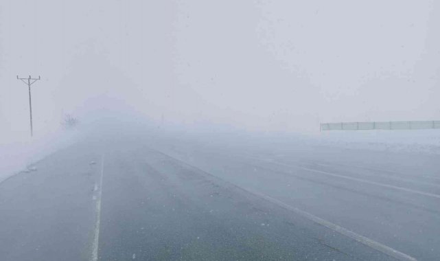 Güroymak'ta yoğun sis