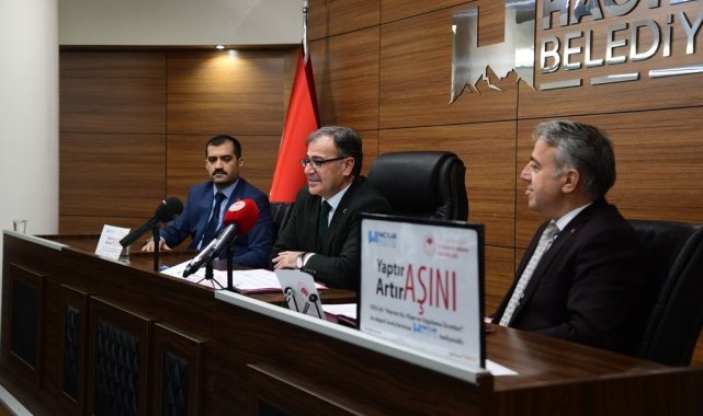 Hacılar'da hayvanlar için 'aşı' protokolü