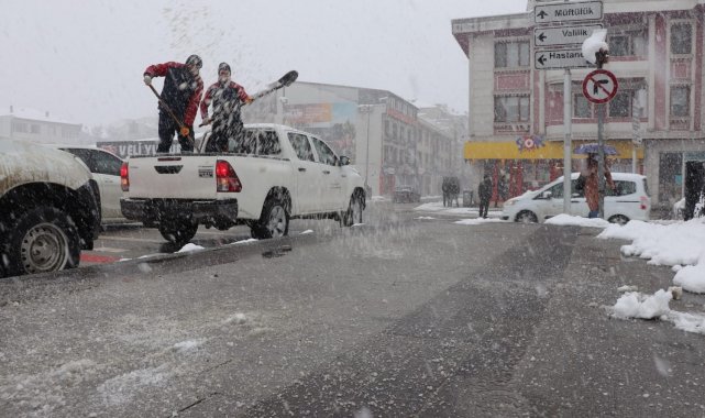 Hafta sonu Düzce Belediyesi tam kadro sahadaydı