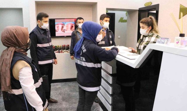 Haliliye&#039;de güzellik merkezlerine sıkı denetim